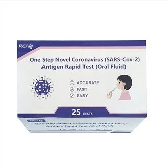 COVID -19 Thử nghiệm nước bọt kháng nguyên nhanh